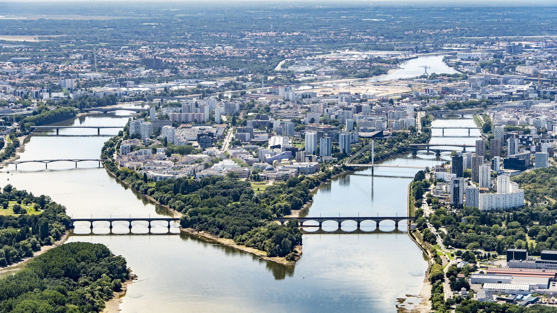 Photo d'illustration de la ville de Nantes pour un article descriptif 
